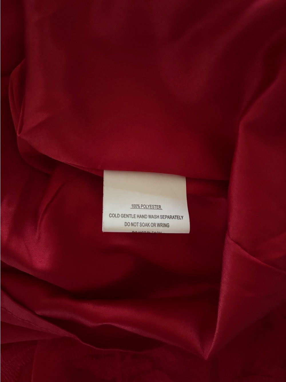 Hello Molly I Heard A Rumor Red Embroidered Long Sleeve Flounce Mini Dress US 6 - Picture 13 of 14